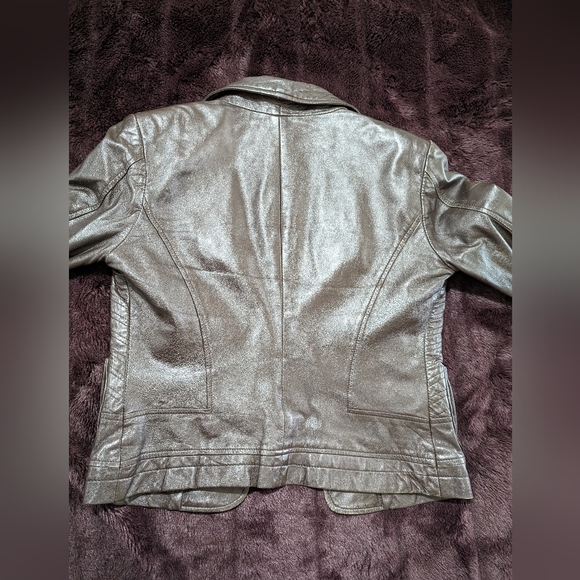 💙 TO THE MAX 💙 Genuine Leather Women's Jacket - Picture 3 of 4